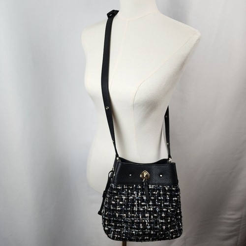 Kate Spade Marti Tweed Bucket Crossbody Bag - Picture 5 of 9