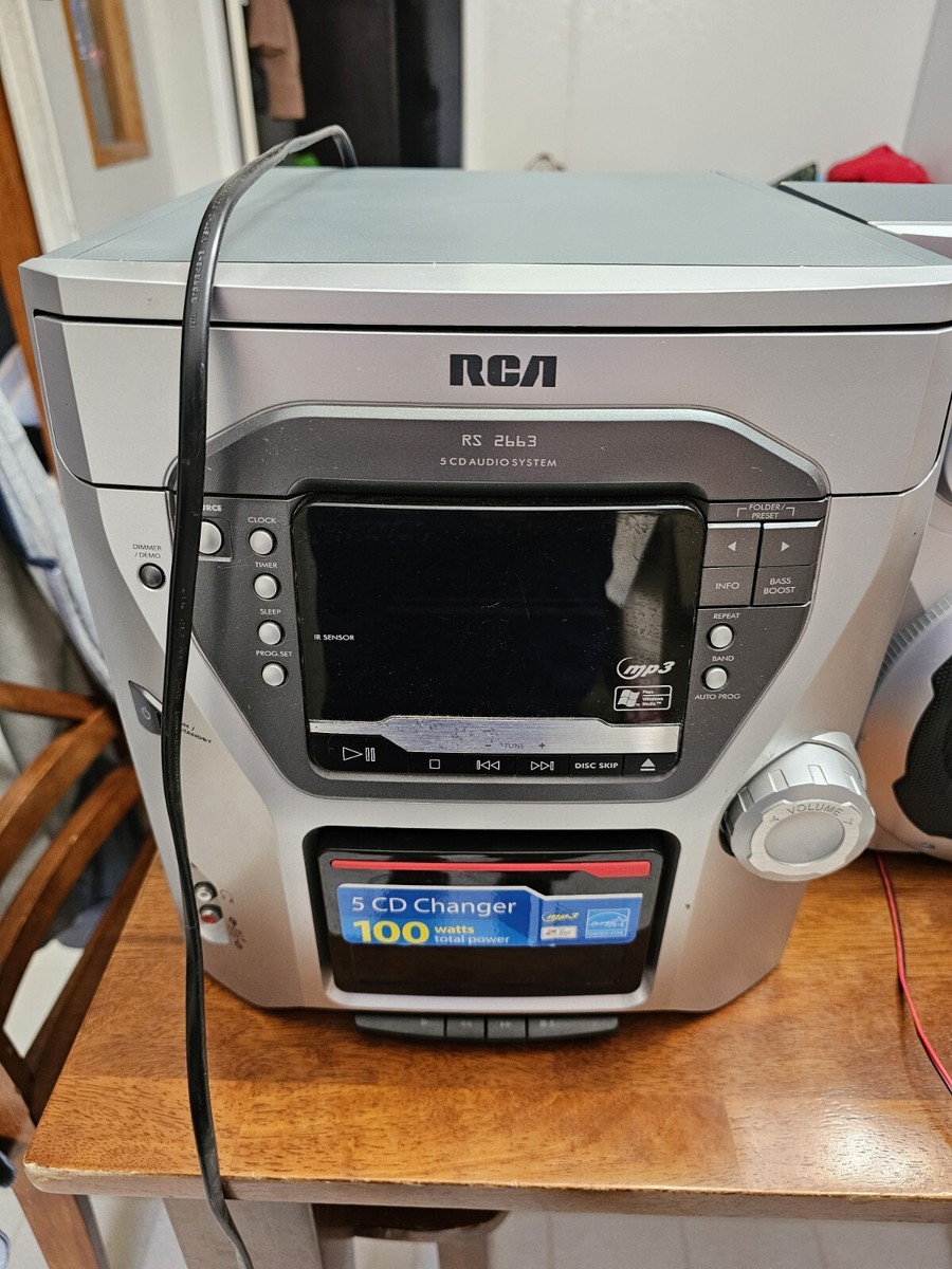 【中古】 ジンガ・ブラジレイラ（リミックス・アルバム）/ＣＤ/RBCS-2217 RCA RS2663 5-Disk CD Changer Bookshelf Audio System -MP3, Cassette