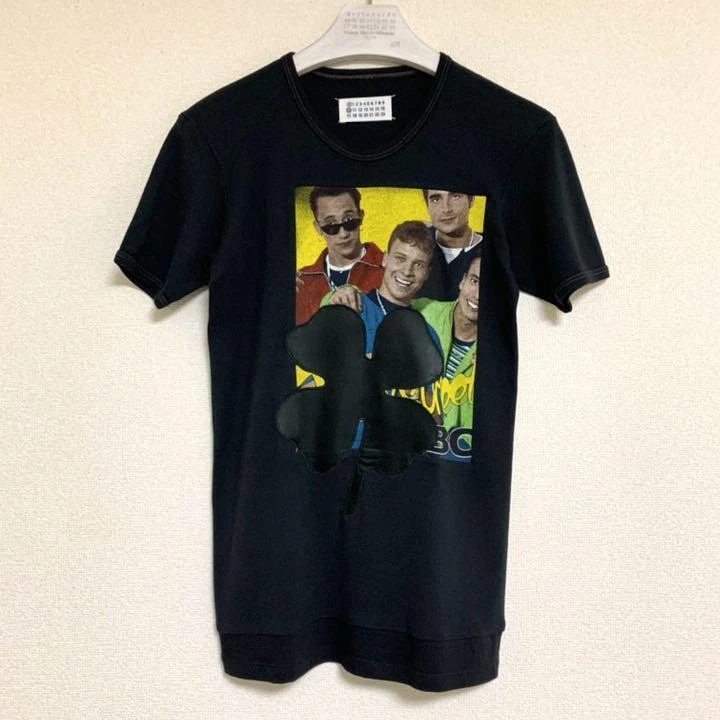 Martin Margiela 010 Artisanal Clover T Shirt New S Black