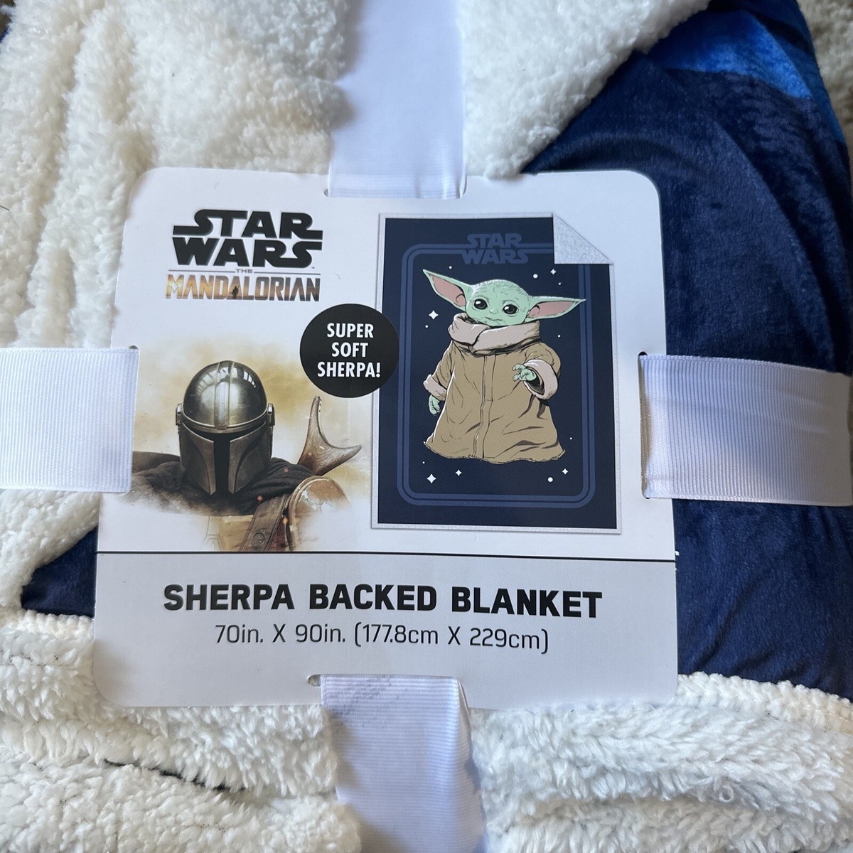 Mandalorian Baby Yoda Fleece Throw Star Wars: The Mandalorian 'The