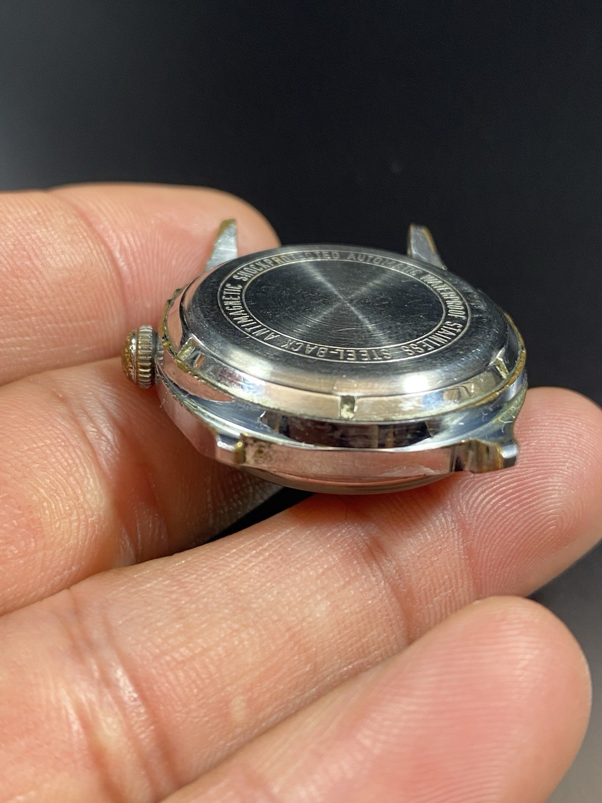 Douglas Automatic 17j Shock Protected Stainless S… - image 13