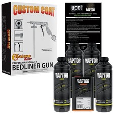 Raptor Tintable Urethane Spray-on Truck Bed Liner Spray Gun 4 Liters