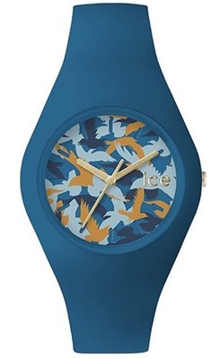 Ice-Watch ICE Fly Deep Water blue SMALL Damenuhr petrol blau neu Vogelmotiv K18
