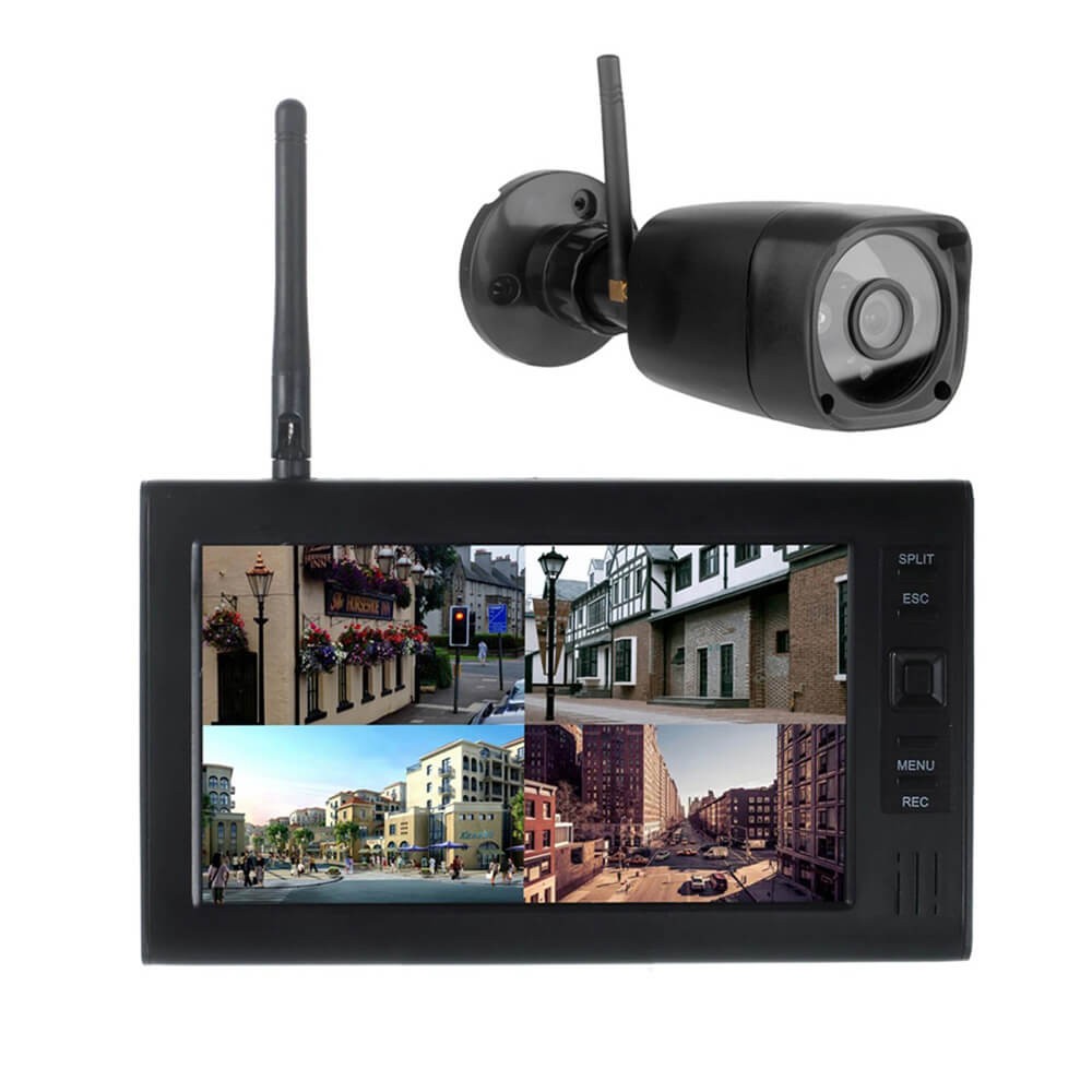 1080P Wired Security Camera System, 8CH CCTV Surveillance DV