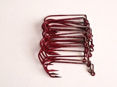 25 Stk.VMC Barbarian Jig-Haken 5150 RD Gr.10/0 gebraucht Bleigussform Angelhaken