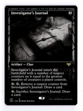 Investigator's Journal 525 Innistrad: Double Feature R MTG LP