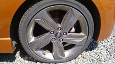 Wheel 18x7-12 5 Spoke Argent And Chrome Turbo Fits 13-15 Veloster 1710275 Wheel 18x7-12 5 Spoke Argent And Chrome Turbo Fits 13-15 Veloster 1710275