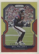 2020 Panini Prizm Red & Yellow Prizm 37/49 Will Fuller V #77 6h5