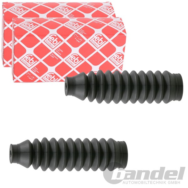 2X febi bilstein Lenkmanschetten Passend FüR Seat Arosa VW Amarok Lupo Polo-image