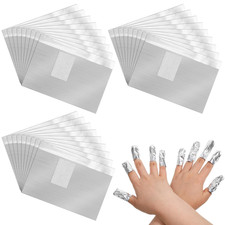 1000Pcs Nail Polish Remover Foil Wraps Soak off Foils Pads Gel Nail Polish Remov
