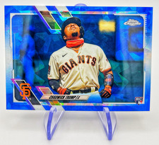 CHADWICK TROMP 2021 Topps Chrome SAPPHIRE RC #221
