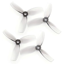 HQProp D90MMX3 90mm 3-Blade Propeller Set 2x CW / 2x CCW Gray Polycarbonate