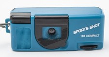 Sports Shot 110 Compact Pocket Camera Turquoise