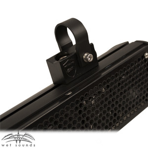 Wet Sounds Stealth Mounting Bracket Kit-Slider bracket and Round 1.5" Tube clamp
