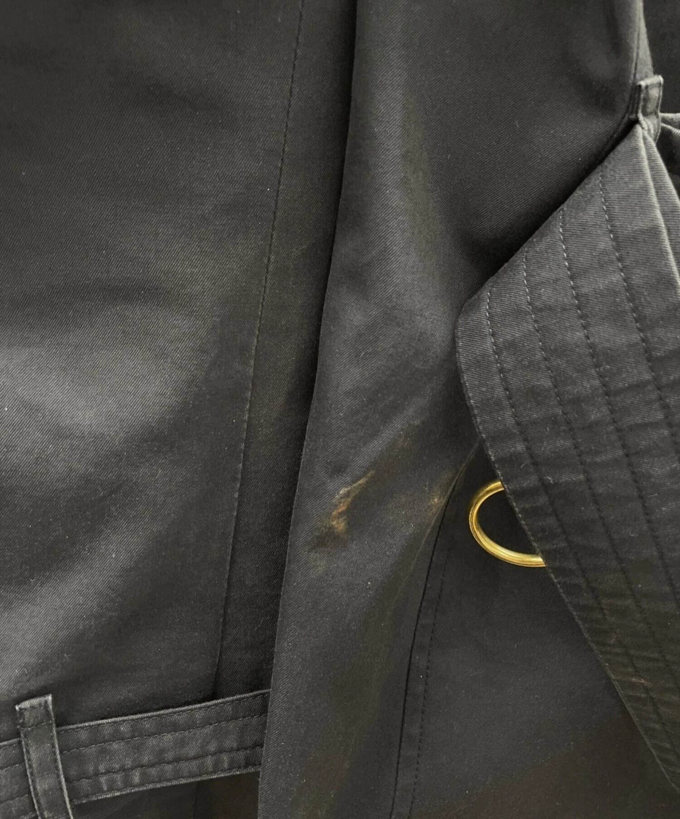 BURBERRY Kensington Trench Coat Size M Classic Outerwear From Japan - product detail image 7