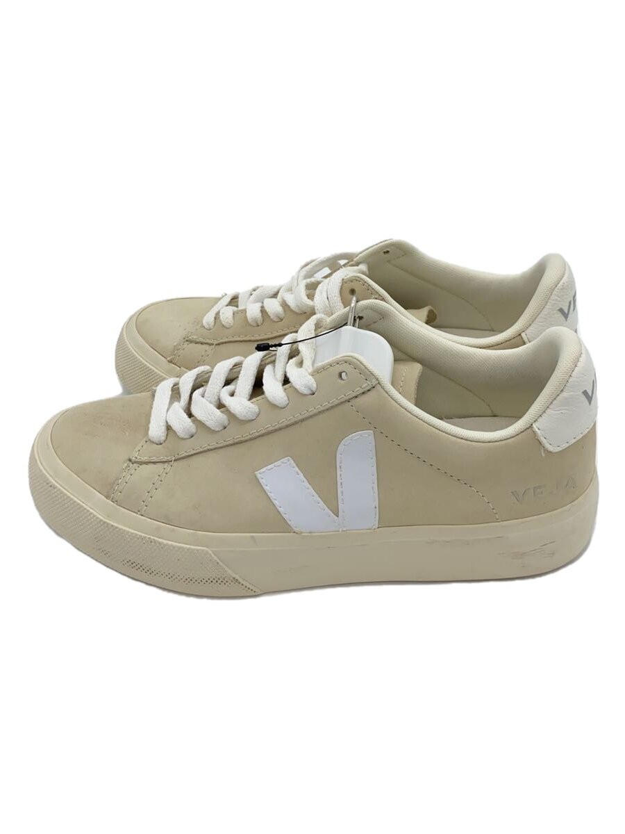 Veja Campo Low Cut Sneakers 22cm in Beige Leather HLa78