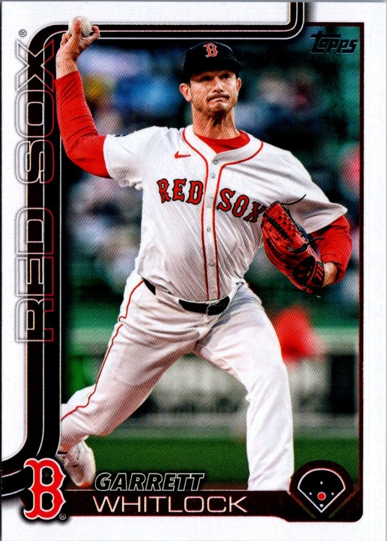2025 Topps #482 Garrett Whitlock Boston Red Sox