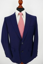 Hugo Boss Sakko Gr.50 Schurwolle Polyester Mi...