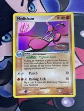 Medicham Power Keepers Reverse Holo Uncommon Stamped Pokemon Card 34/108 EX LP