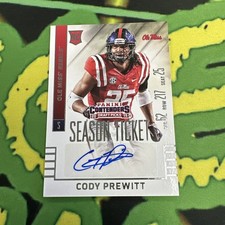2015 Panini Contenders Draft Picks - Autographs Cody Prewitt #168 (AU, RC)