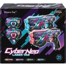 Laser Tag Guns with Vests Set of 2, Lazer Tag Game for Kids, Teens  Adults, ...