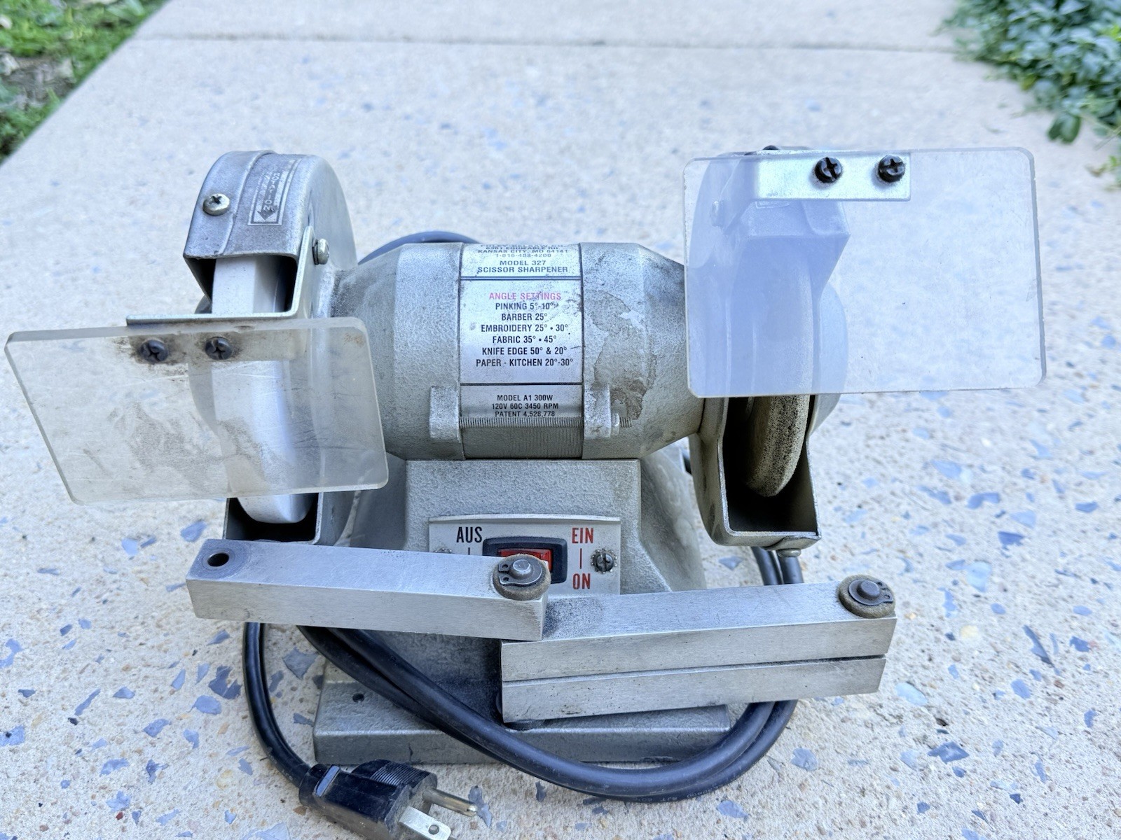 FOLEY-BELSAW Co Model 327 Scissor & Knife Blade Sharpener