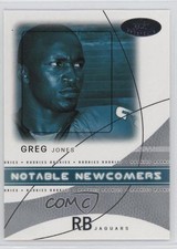 2004 Fleer Hot Prospects Notable Newcomers Greg Jones #14NN 0q3