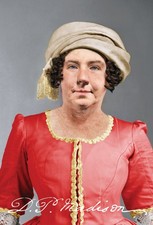 DOLLEY MADISON portrait based on 1825 Life Mask by Browere Postcard