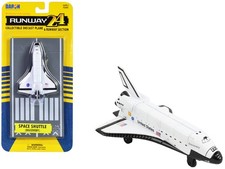 NASA "Discovery" Space Shuttle White "United States" with Runway Section