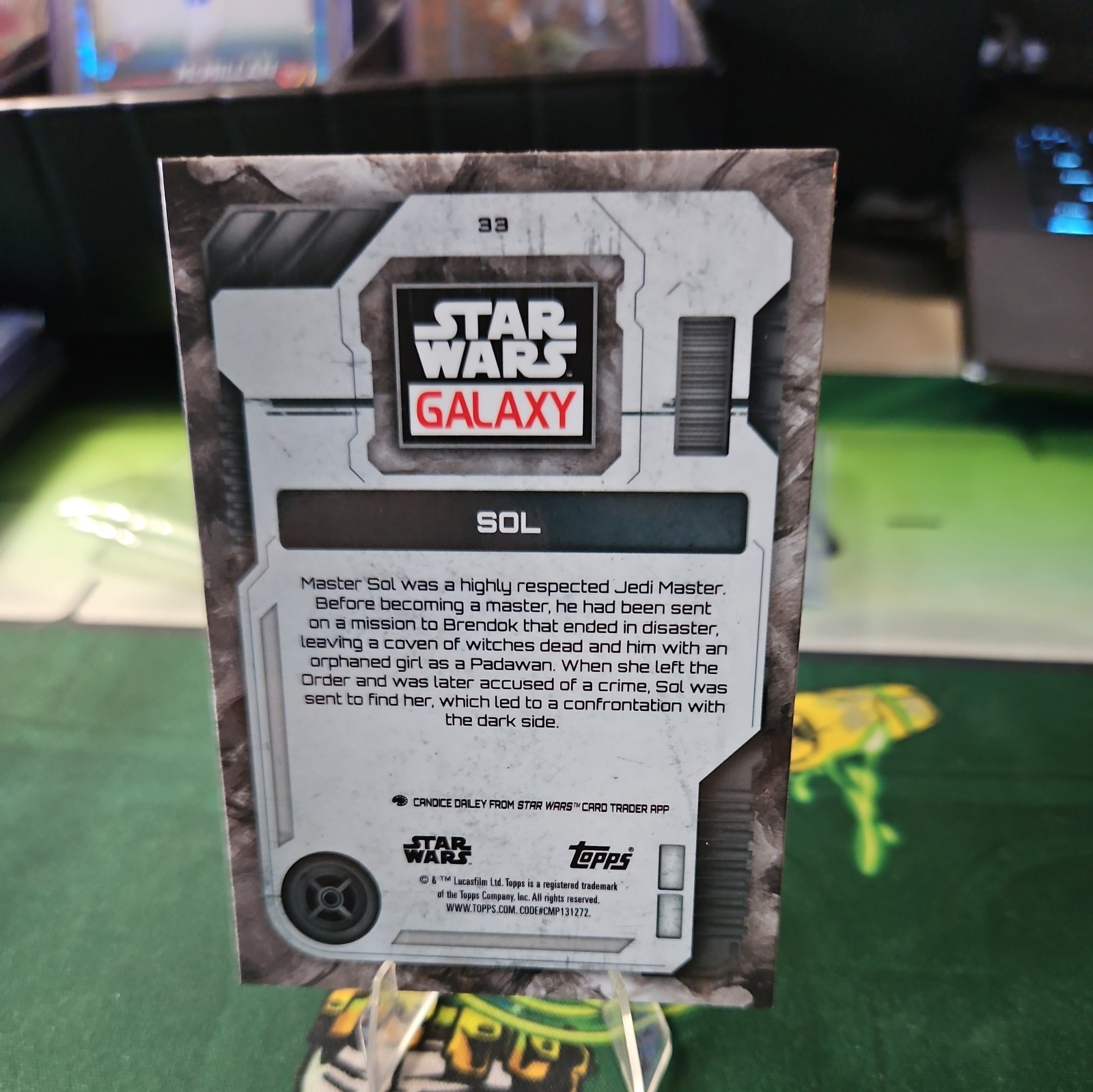2026 Topps Star Wars Galaxy Sol #33 | eBay