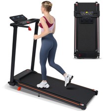 Treadmill with 8 Incline, Portable Treadmills for Home with Handle
