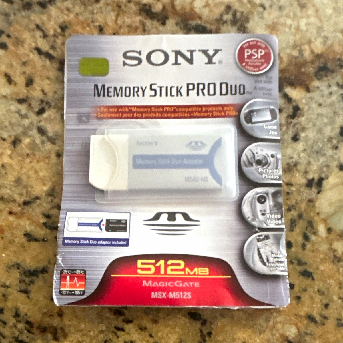 Sony 512MB PRO Duo Camera Memory Stick for sale | eBay