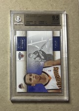 2009-10 Panini Studio Basketball Stephen Curry Rookie Card #129 Beckett 9.5. rookie card picture