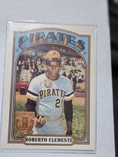 1998 Topps ROBERTO BOB CLEMENTE Factory Sealed Card #18 of 19 (1972 Topps)