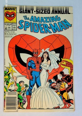 GIANT-SIZED ANNUAL: THE AMAZING SPIDER-MAN #21   SPECIAL WEDDING ISSUE!