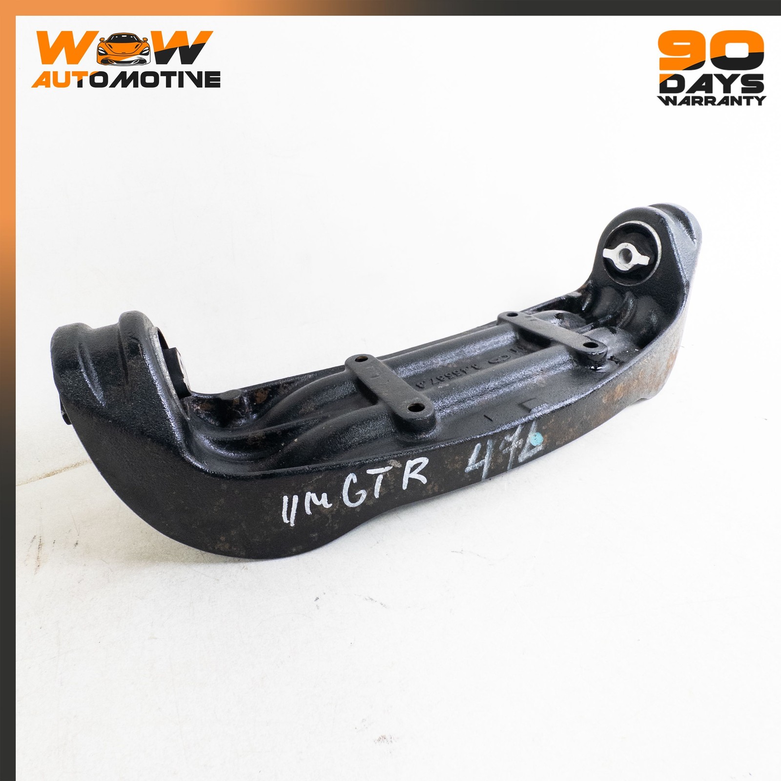 05-19 MASERATI GRANTURISMO REAR LOWER DIFFERENTIAL MOUNT BRACKET BLACK OEM