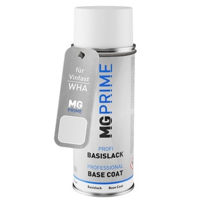 Autolack Spraydose für Vinfast WHA Brahminy White Basislack Sprühdose 400ml