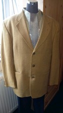 Sakko / Blazer Senfgelb für Herren  Gr.52
