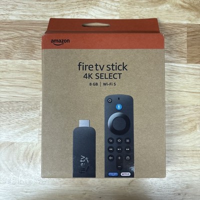 Amazon Fire TV Stick 4K SELECT (2025)  w/Alexa Remote, Brand New Sealed.