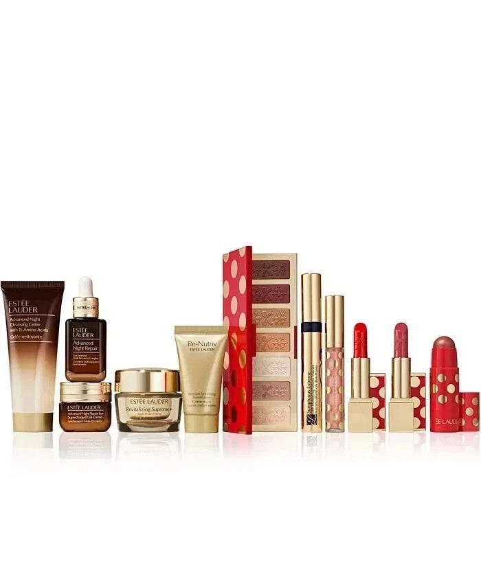 13 pc Gift Set Estee Lauder Holiday Blockbuster Makeup 2025 $652