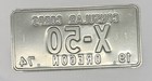 Vintage 74 OR Consular Corps License Plate 1974 Oregon V HTF Rare Yellow X 50 — photo 2