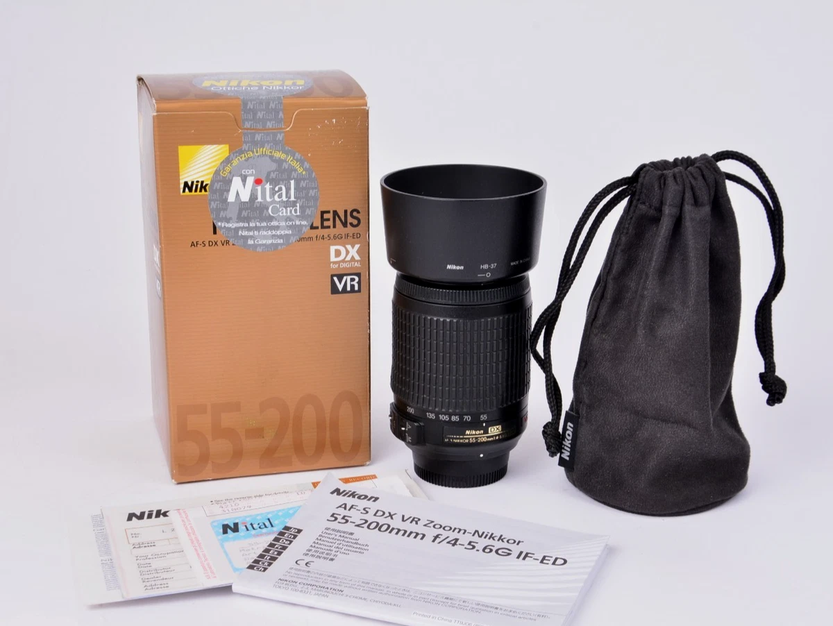 Copriobiettivo anteriore 52mm VHBW per Nikon 55-200 mm 4.0-5
