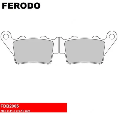 Plaquettes de frein Ferodo semi-métal type FDB2005EF - Photo 1/2