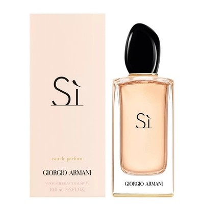 Giorgio Armani Si 3.4 oz 100 ml EDP Women's Perfume Spray - Brand New In Box