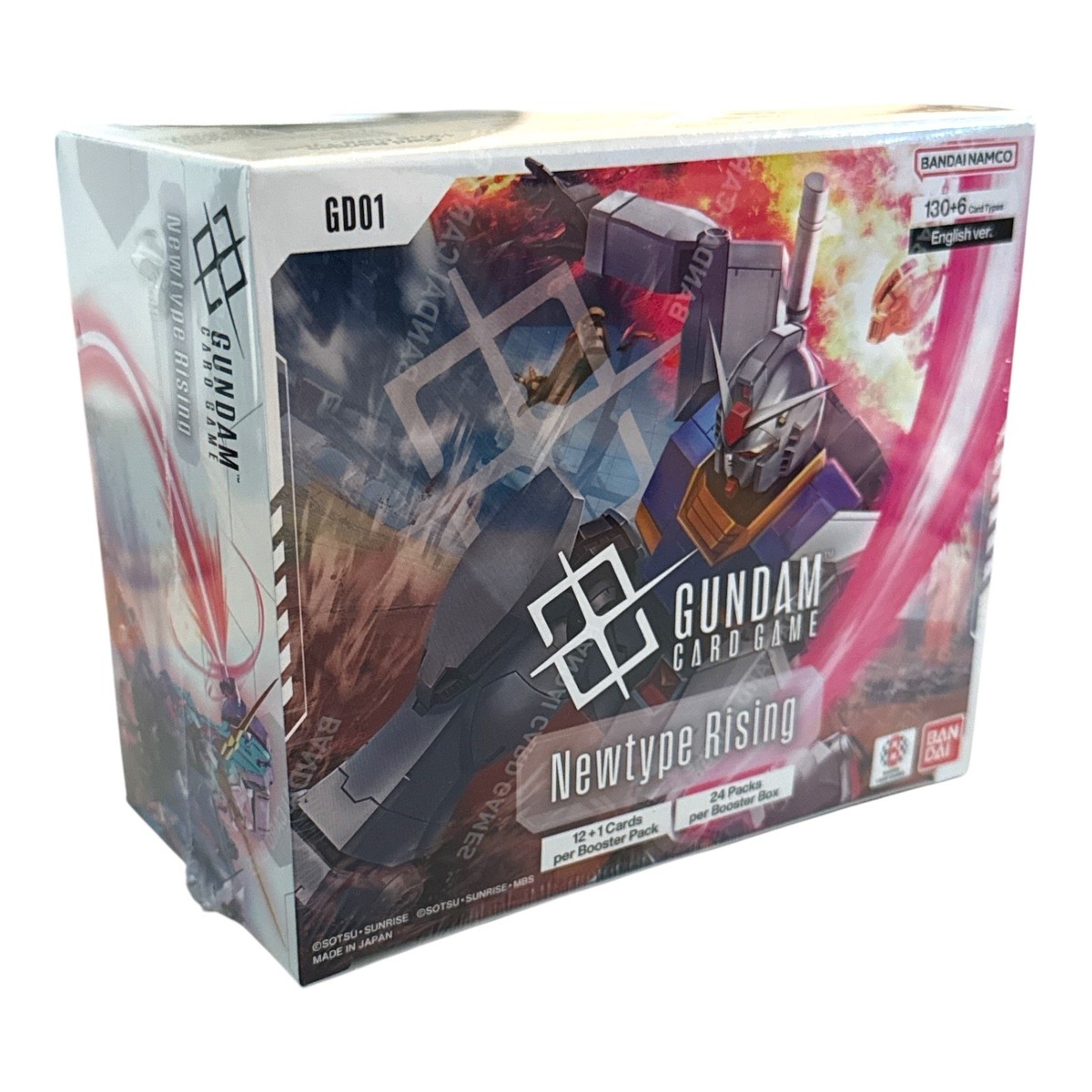 netwype rising booster box english Gundam Card Game GD01 New Type Rising Booster Box