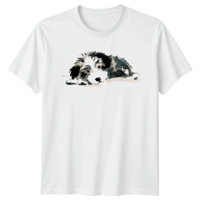 Aquarell Border Collie Hund T-Shirt Border Collie Geburtstag Geschenk für Sie und Ihn