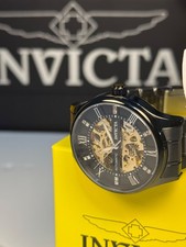 Invicta Objet D'Art 69505 Automatic Skeleton Watch | 42mm | Open Heart | New