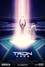 2025 Tron Ares Movie Poster 11X17 Jared Leto Greta Lee Jeff Bridges 🍿