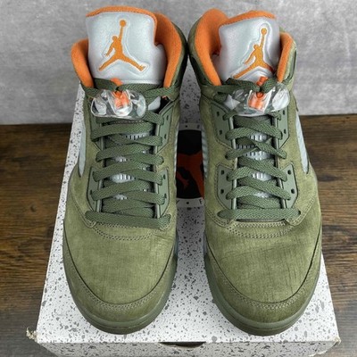 Air Jordan 5 Retro 2024 Olive Size 8.5 DD0587-308 Green Men's