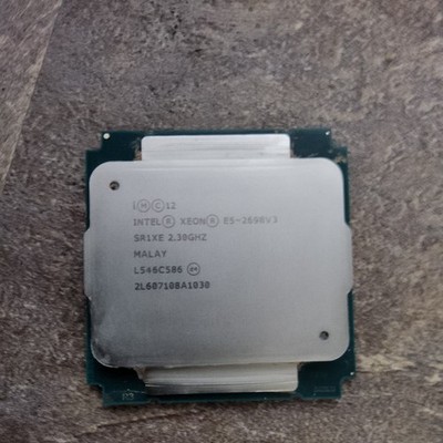 Intel Xeon E5-2698V3 16 Core CPU Server Processor 40M Cache, 2.30 GHz SR1XE